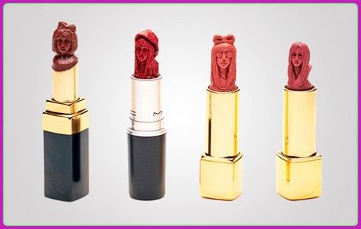 lipstick-art