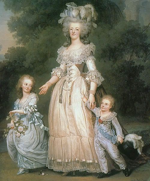 marie antoinette children. Marie Antoinette and her