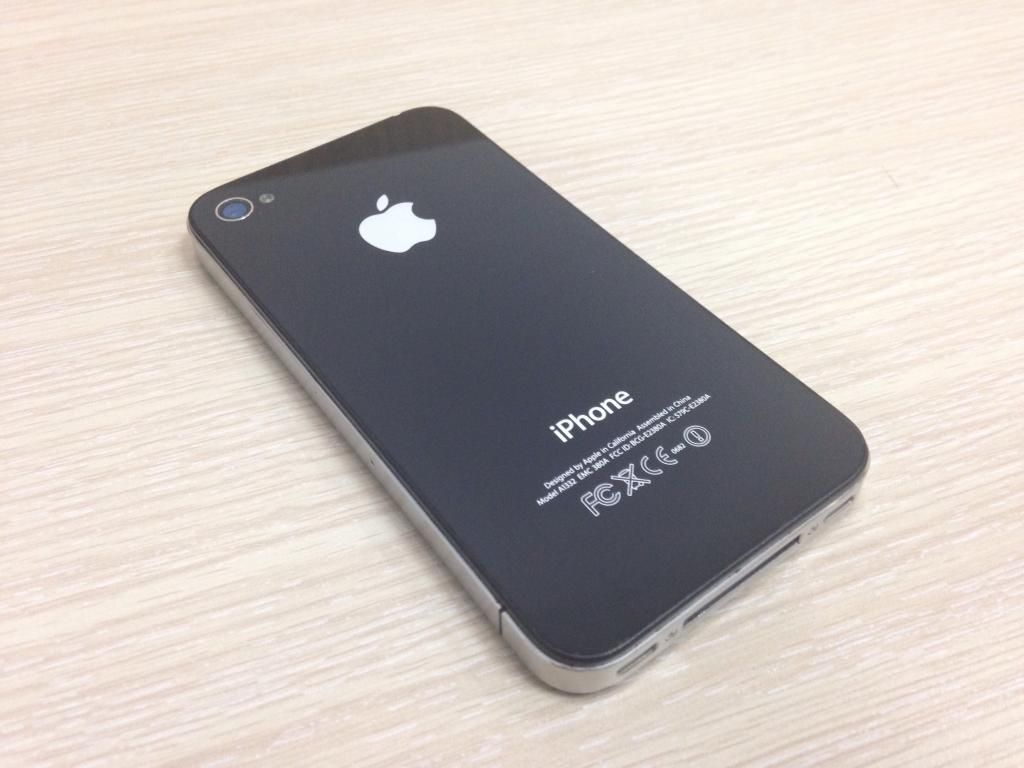HCM - Iphone4 32GB Quốc Tế Black Mới 99% - 1