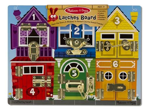 melissa and doug latches board ebay