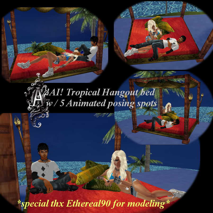 !AI!Tropical Hangout bed