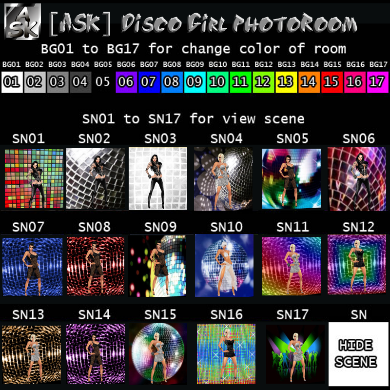 [ASK]Disco Girl PhotoRm