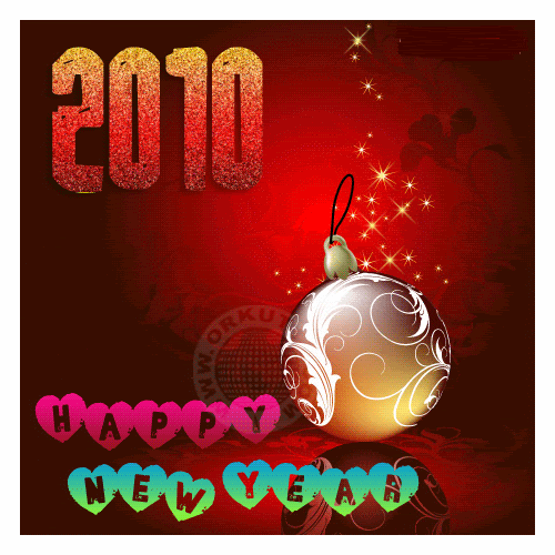Lovely 2010 Orkut codes New Year Myspace graphics Lovely 2010 scrapbook animations