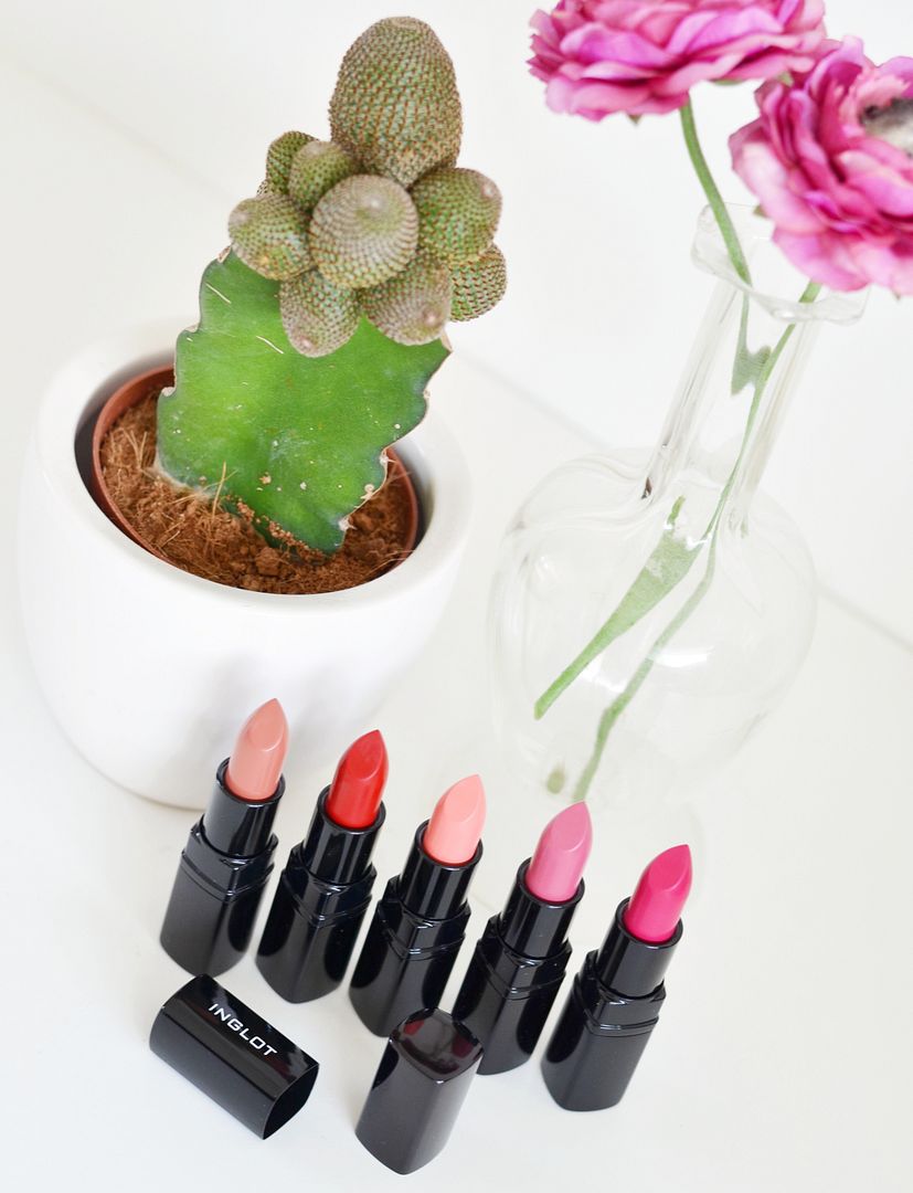 inglot matte lipsticks