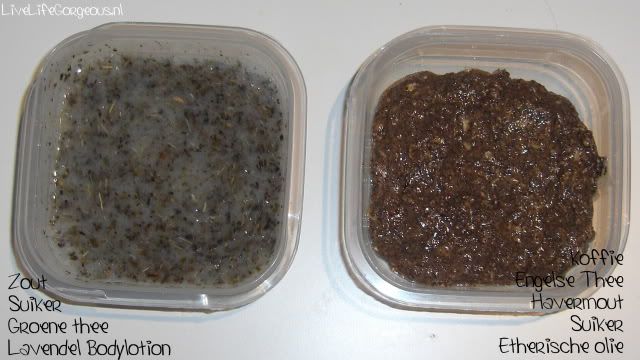 Home made lichaamsscrub