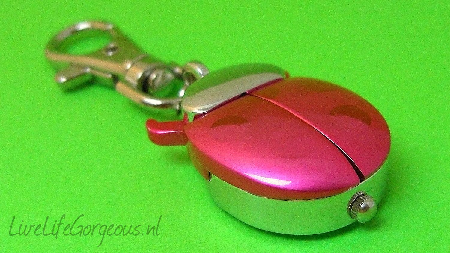 Ladybug keyring