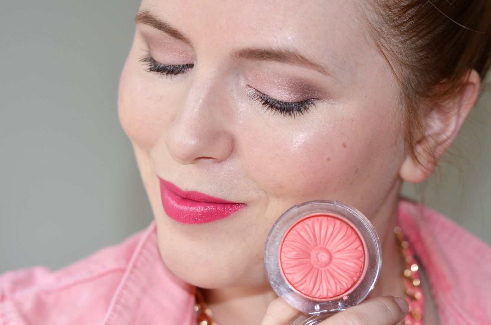 FOTD Clinique Cheek Pop: Peach Pop - LiveLifeGorgeous