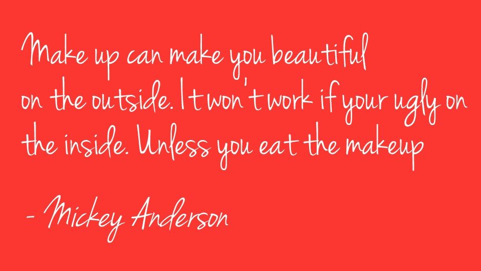 makeup quotes