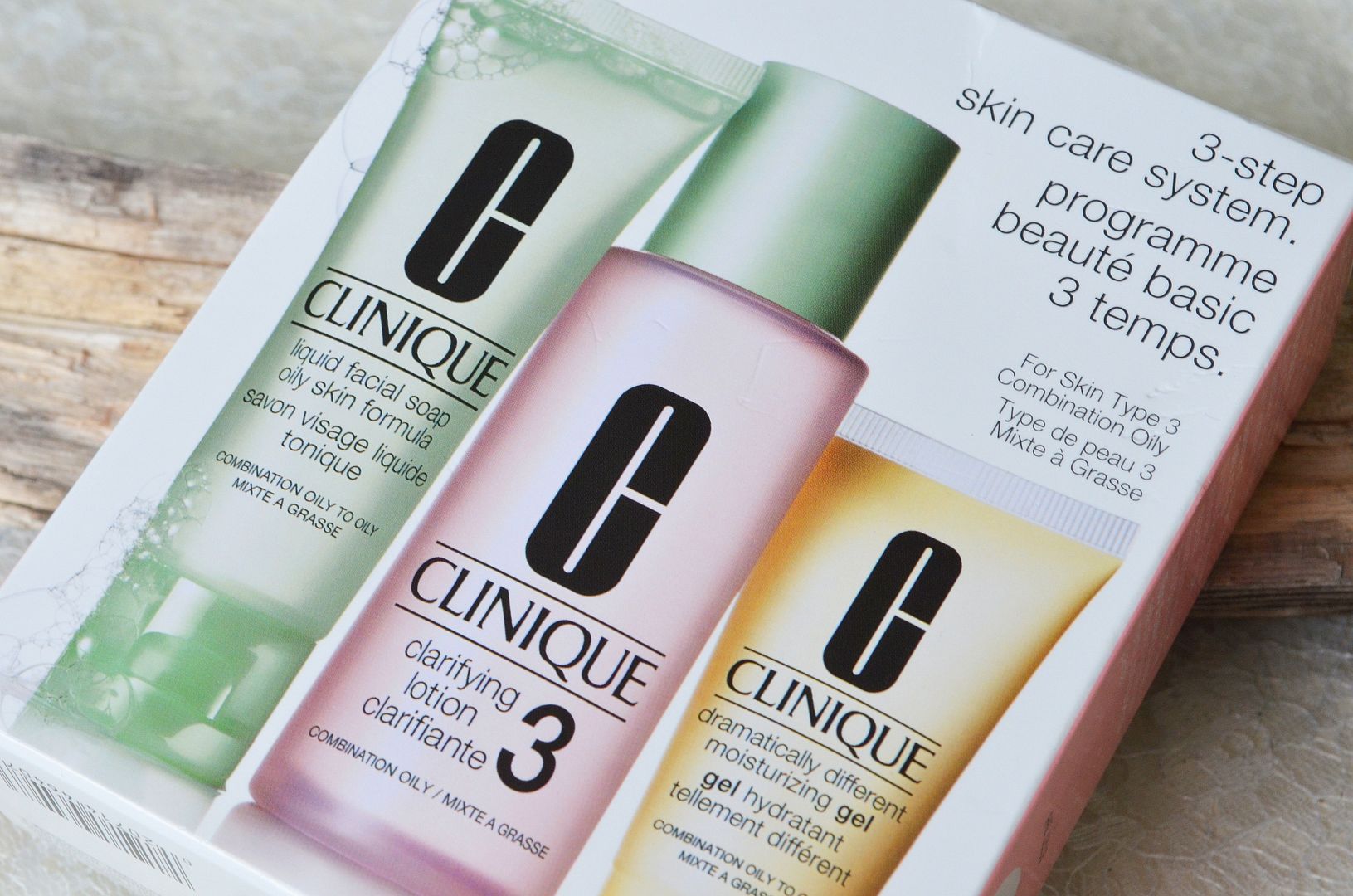 clinique 3 stappen verzorging