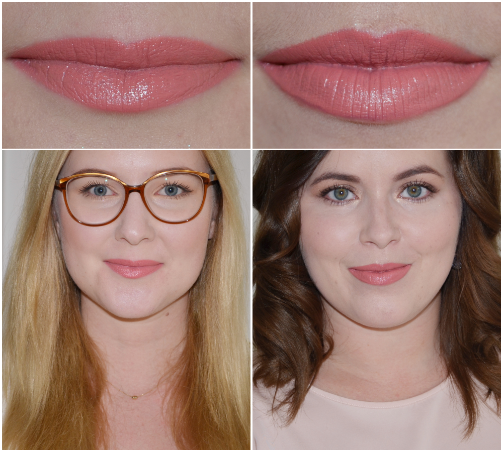 NARS Audacious Lipstick Julie swatches