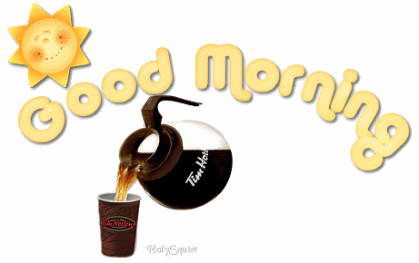 Join me for a cup of fresh hot coffee.