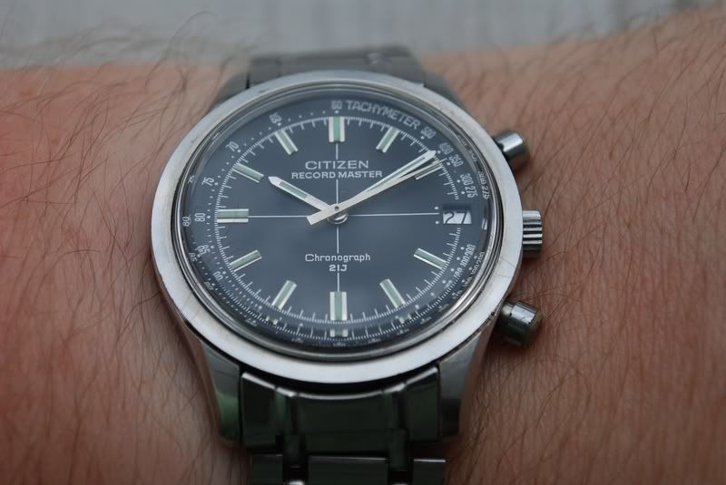 citizen recordmaster chronograph