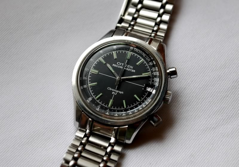 citizen recordmaster chronograph