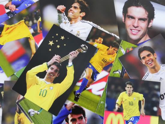 Coleção FotoCards Kaka Panini