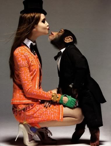 monkey kisses