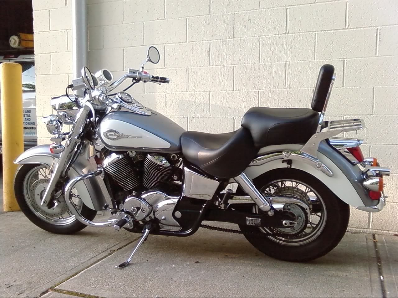 2001 Honda shadow ace deluxe exhaust #7