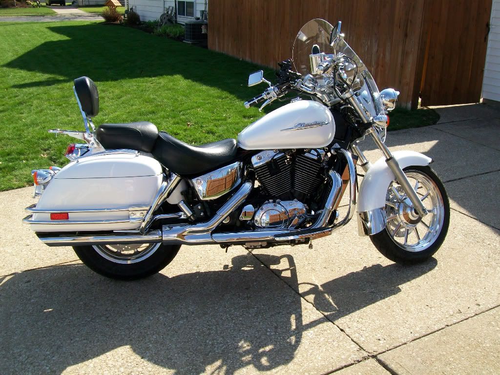 Honda shadow touring bags #3