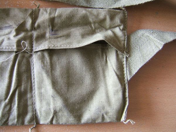 WWII US M1 Khaki 6 Pockets Bandoleer MINT  