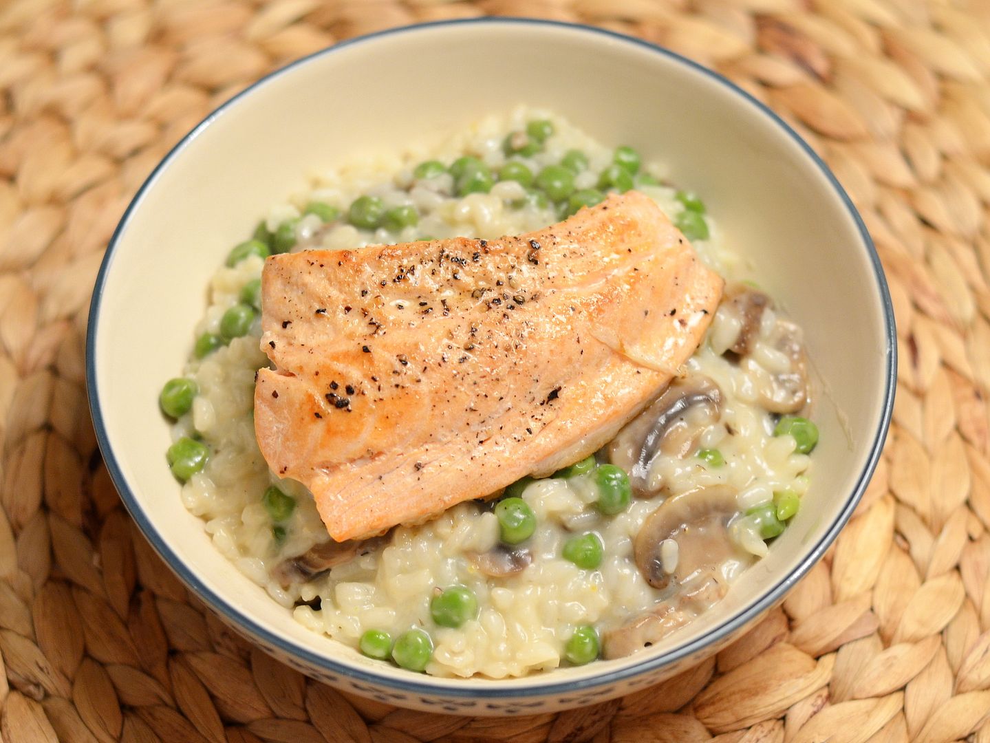 risotto met zalm